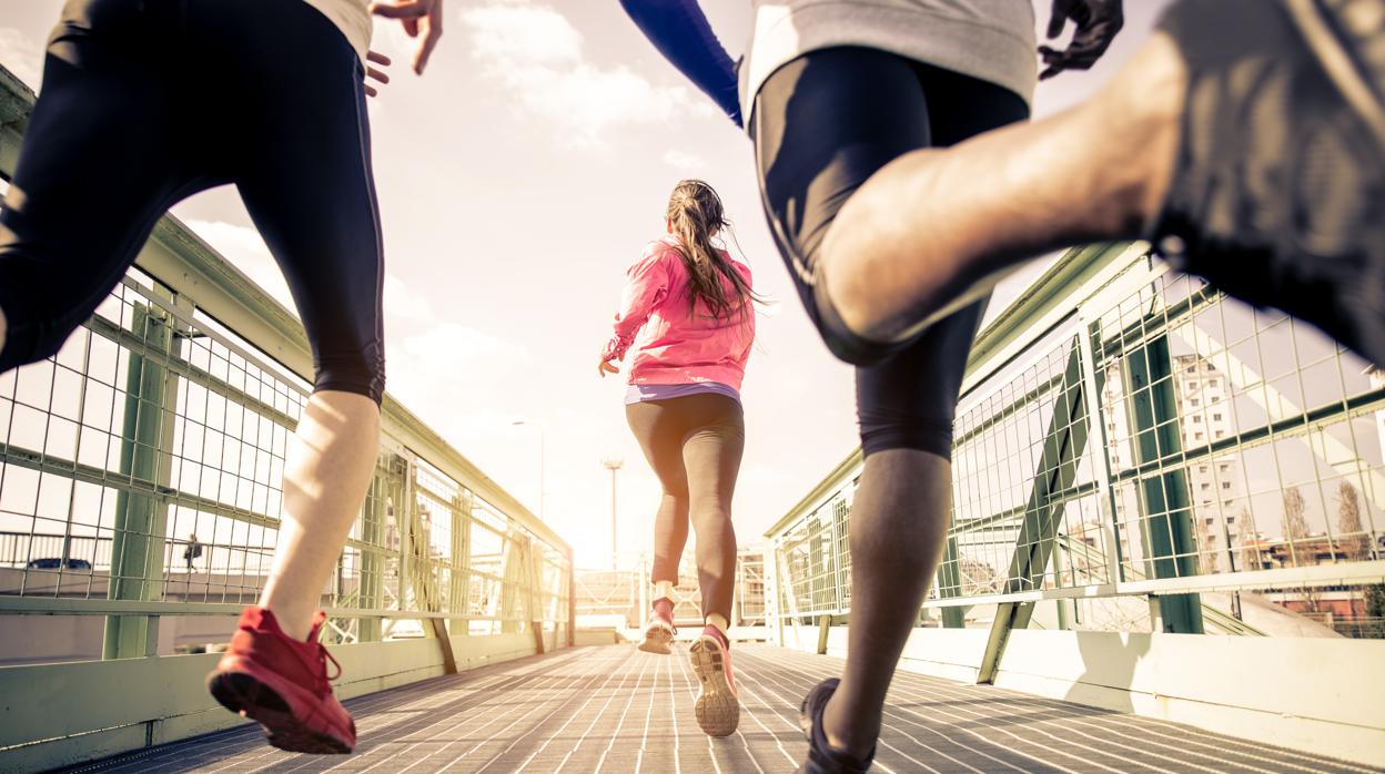 Correr con amigos es más ameno