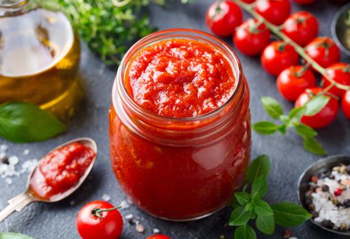 Salsa de tomate.