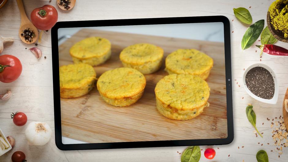 Muffins de calabaza y calabacín, la receta del Chef Bosquet para sorprender