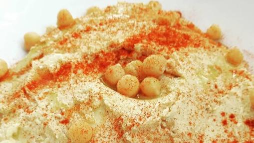 Hummus de garbanzos