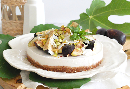 Resultado final de la tarta de higos