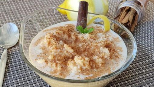 Arroz con leche.