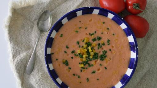 Gazpacho de mango