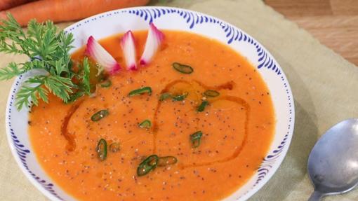 Gazpacho de zanahoria