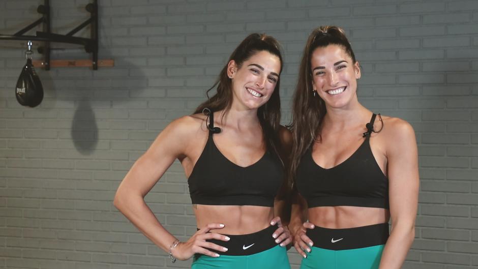 Ejercicios fáciles con mancuernas para tonificar todo el cuerpo con las Gemelas Pin