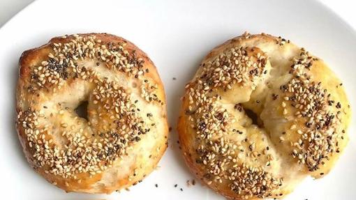 Bagels de avena.