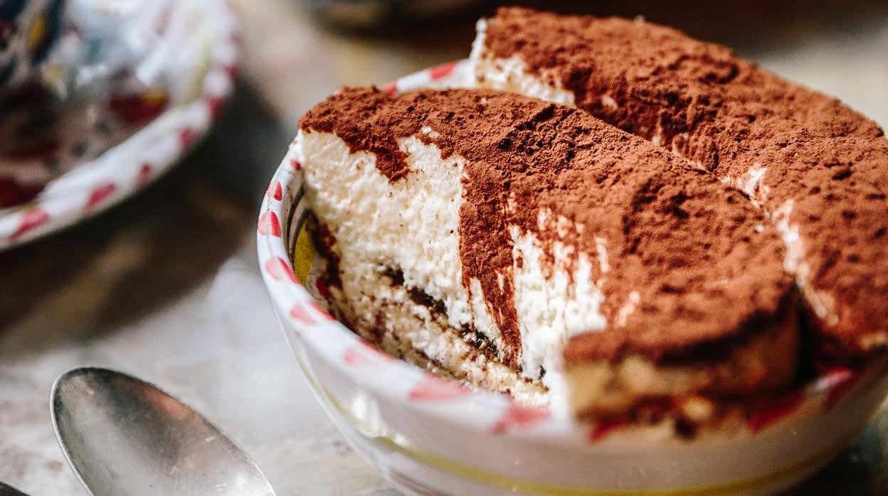 Receta del tiramisú.