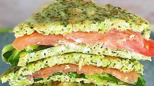 Sándwich de brócoli.