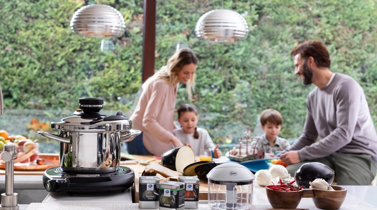 Cocina rápida y sana para toda la familia con AMC