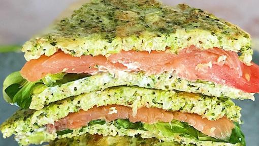 Sándwich de brócoli.