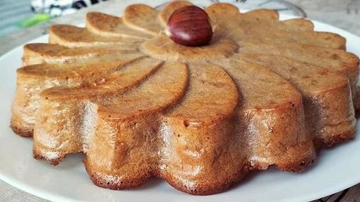 Bizcocho de castañas.