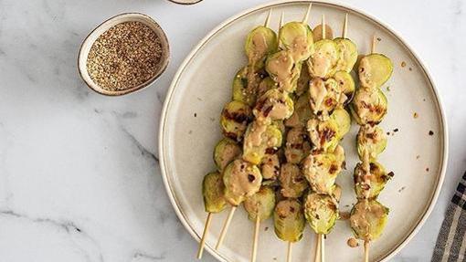 Ideas de brochetas para barbacoas saludables