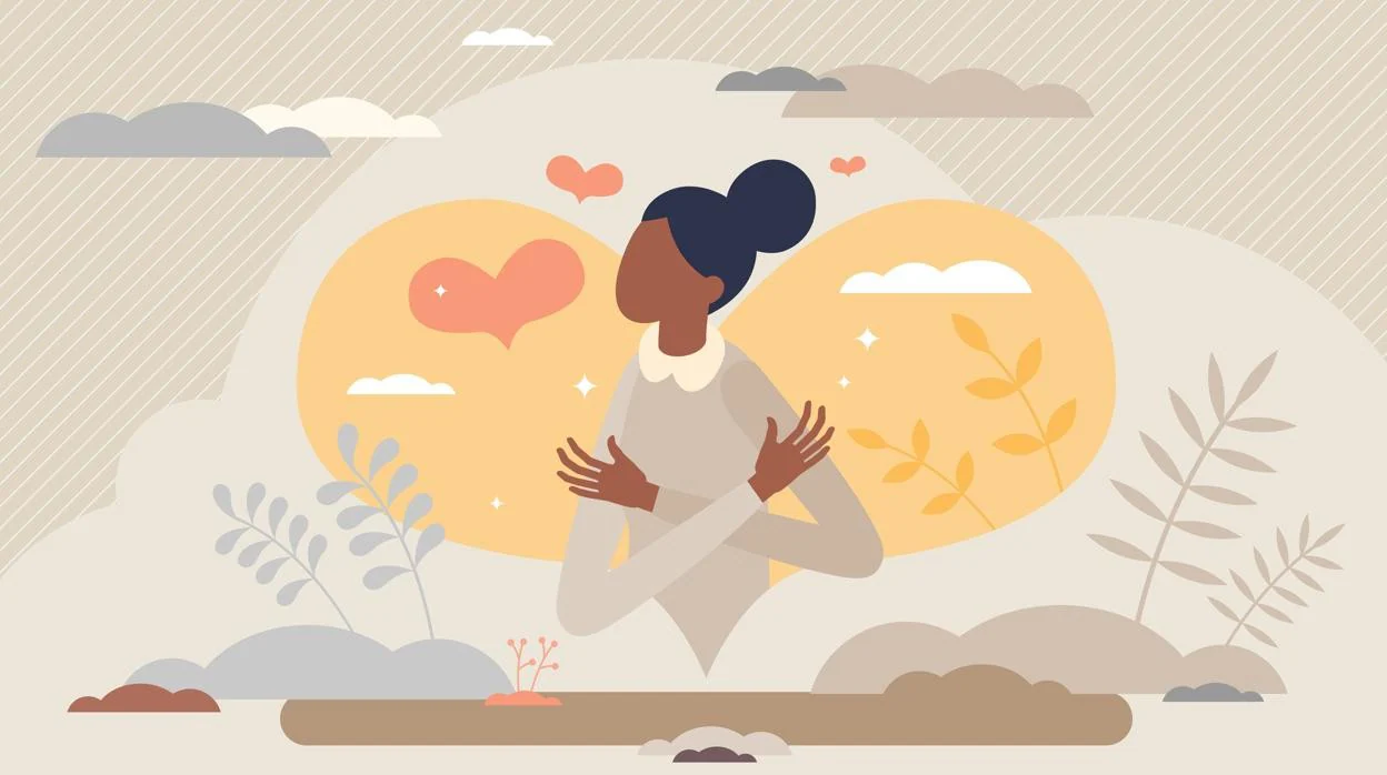 La Meditación A Solas Con Un (ilustración De Una Situación