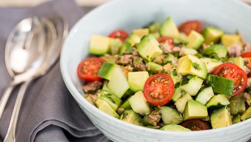 Ensalada de aguacate.