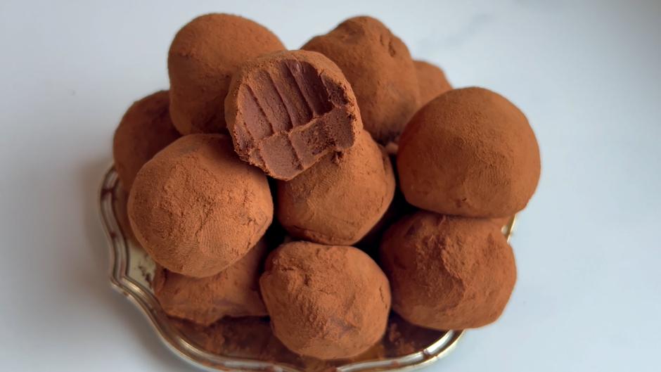 Trufas de chocolate caseras: el postre fácil que siempre triunfa