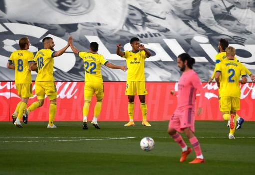 El técnico vasco elogió la victoria del Cádiz CF ante el Real Madrid.