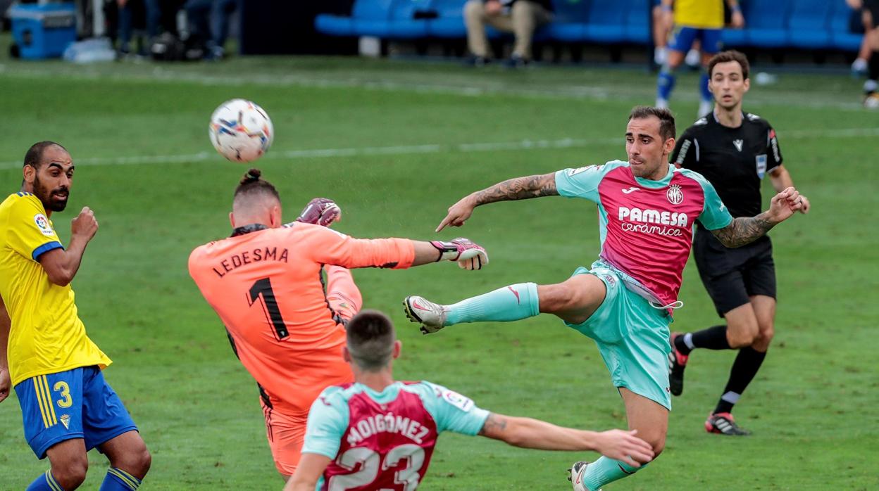 El pichichi Paco Alcácer no pudo marcarle al Cádiz CF