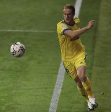 Álex Fernández con el Cádiz CF