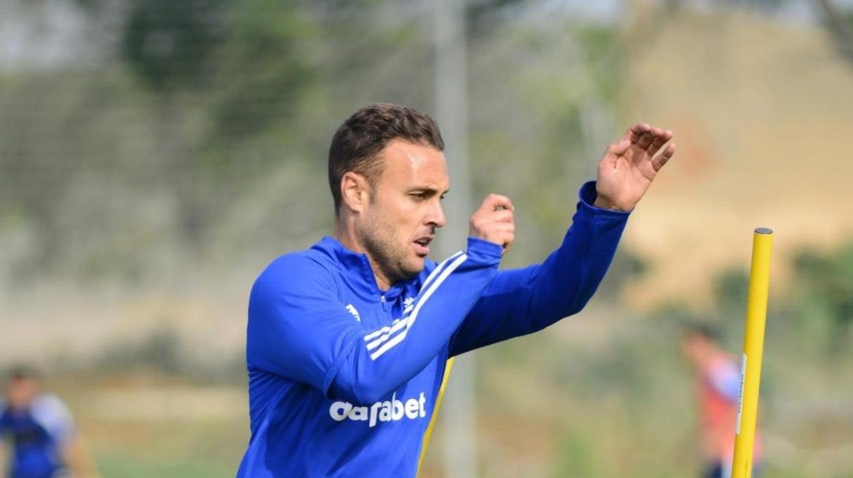 Juan Cala, en un entrenamiento.