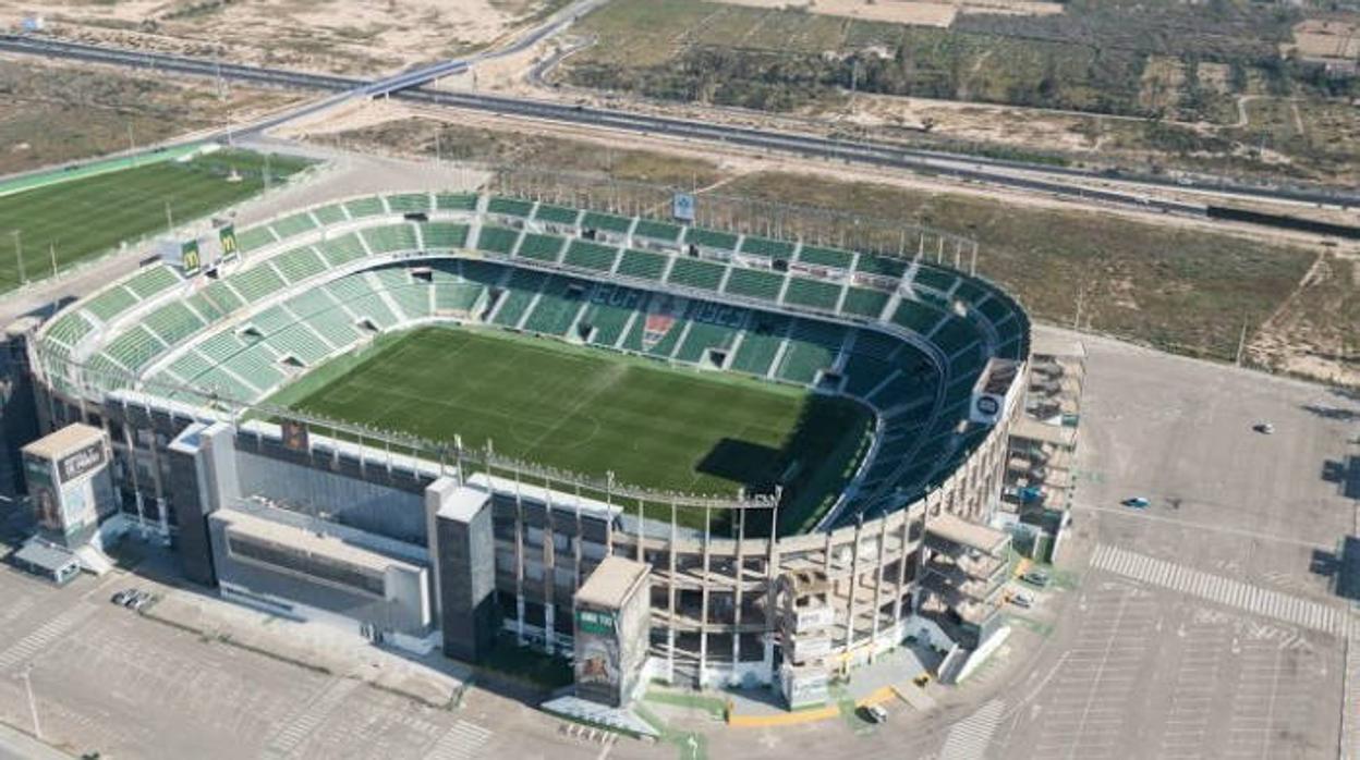 Panorámica dle Martínez Valero de Elche.