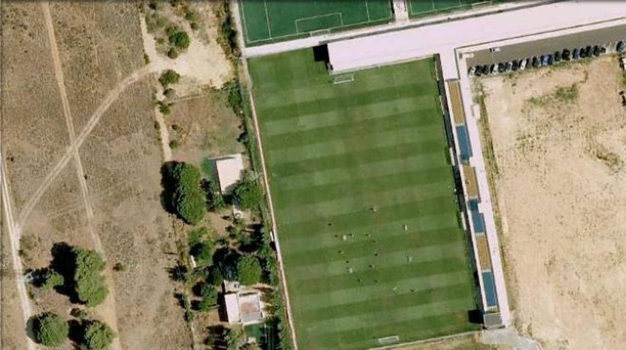 Imagen aérea de la ciudad deportiva del Rosal.