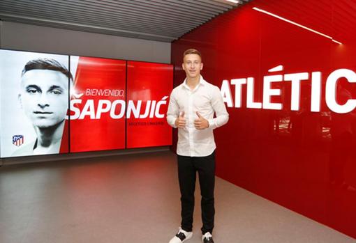 Ivan Saponjic es jugador del Atlético de Madrid.