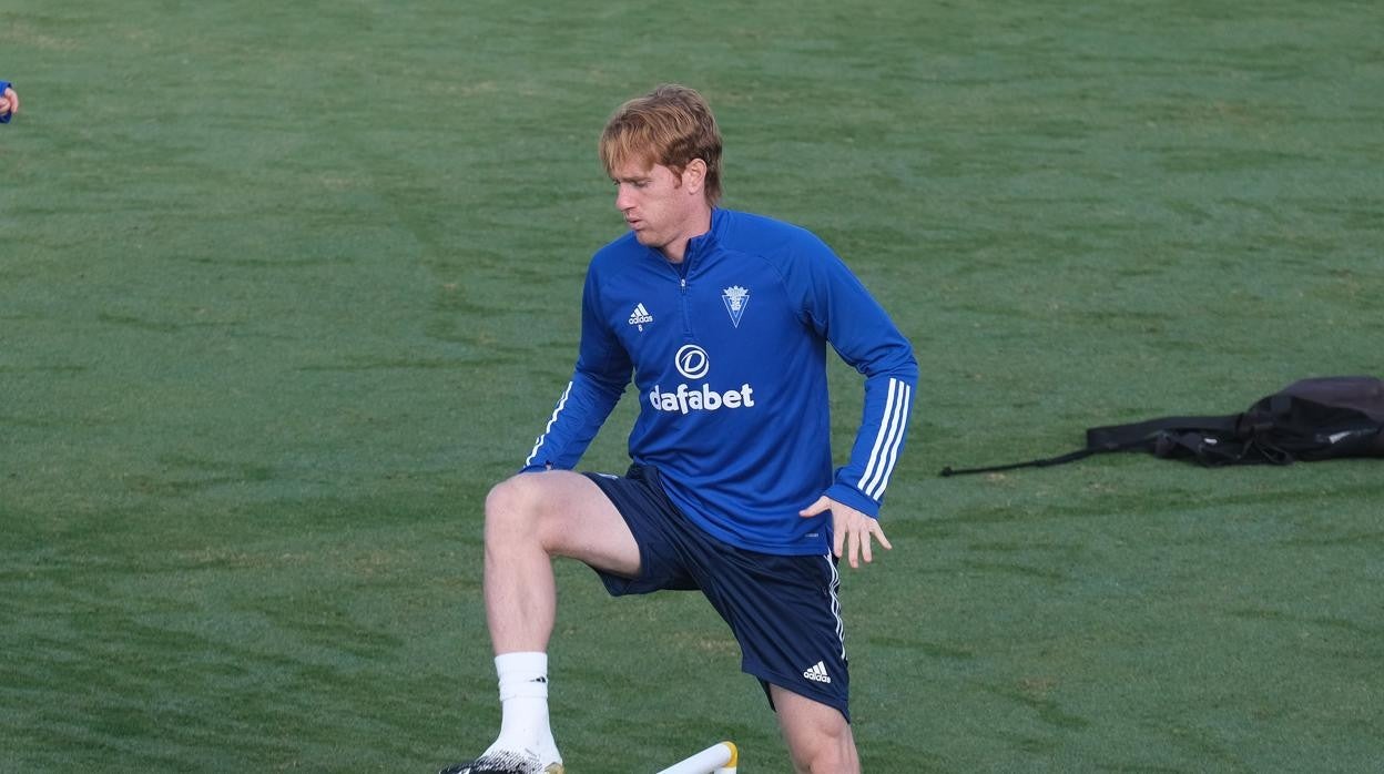 álex, en un entrenamiento.