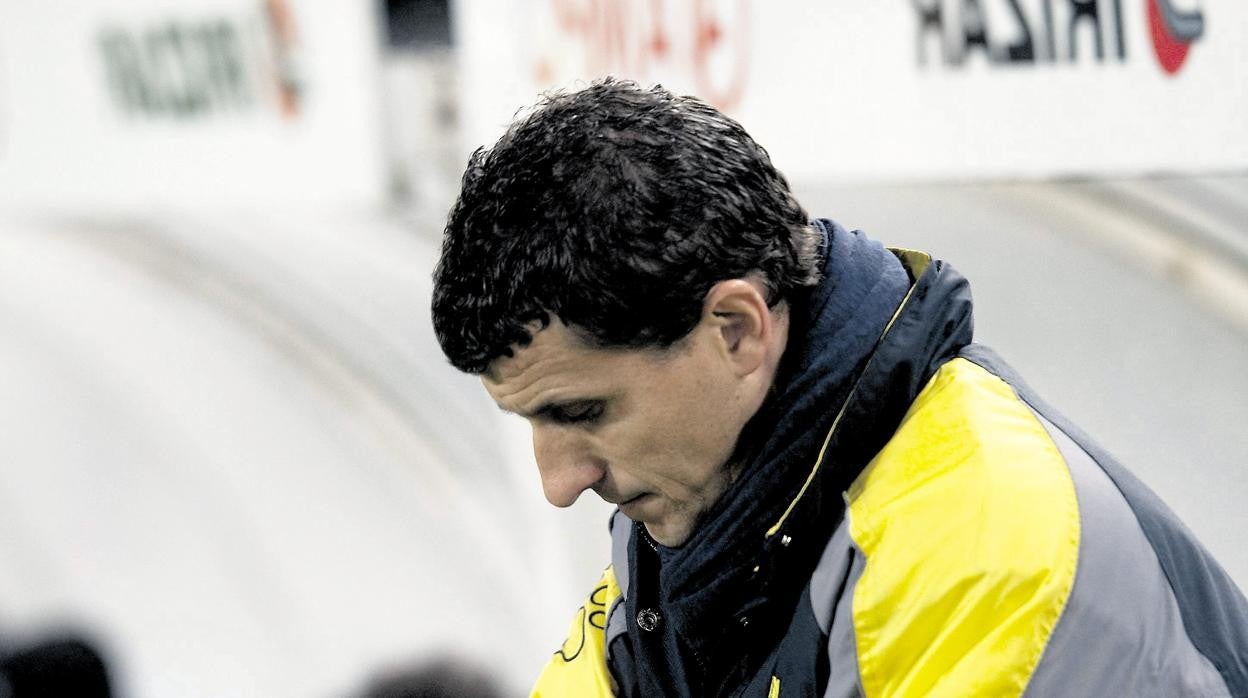 Javi Gracia fue destituido tras caer el Cádiz CF en Anoeta.