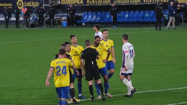 La primera, en la frente