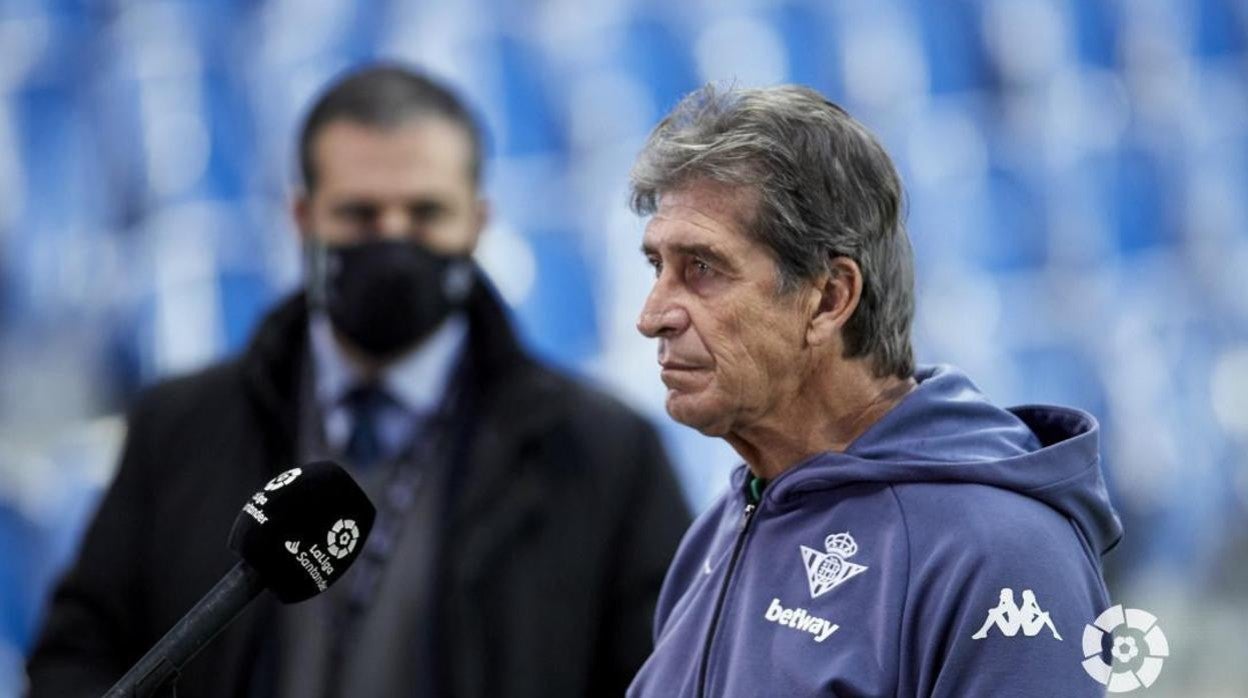 Manuel Pellegrini, entrenador del Real Betis.