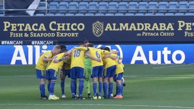 La alineación del Getafe - Cádiz