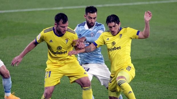 Las alineaciones del Cádiz - Celta