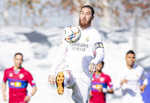 Sergio Ramos, central y capitán del Real Madrid.