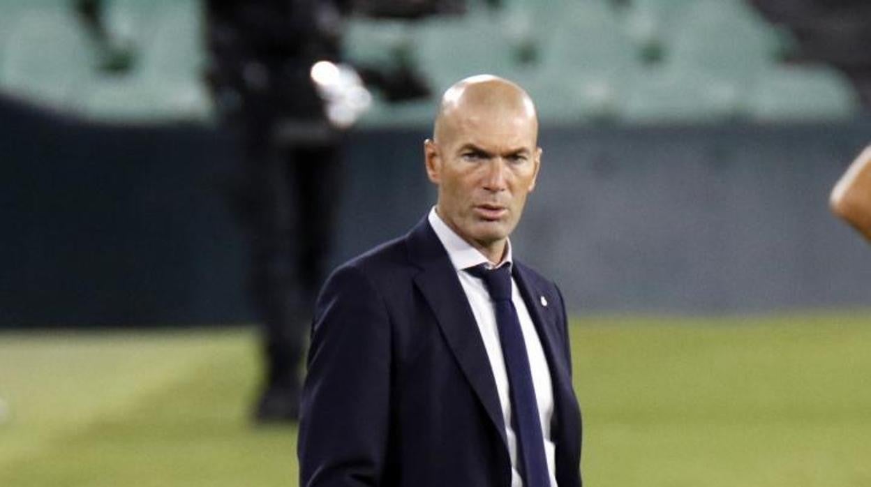 Zinedine Zidane, entrenador del Real Madrid.