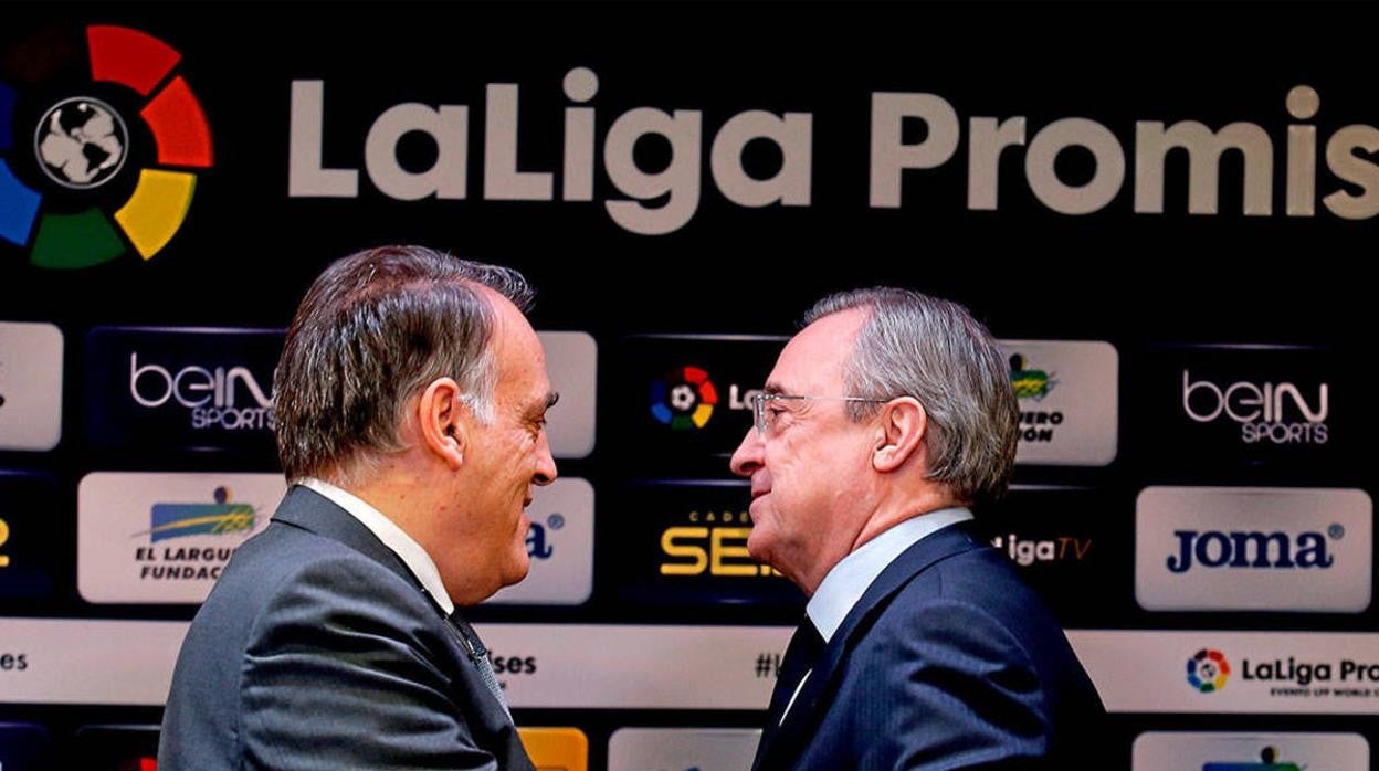 javier tebas y florentino pérez.