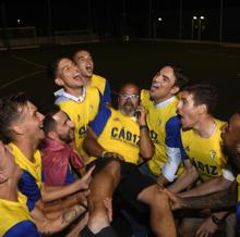 Celebración del ascenso.