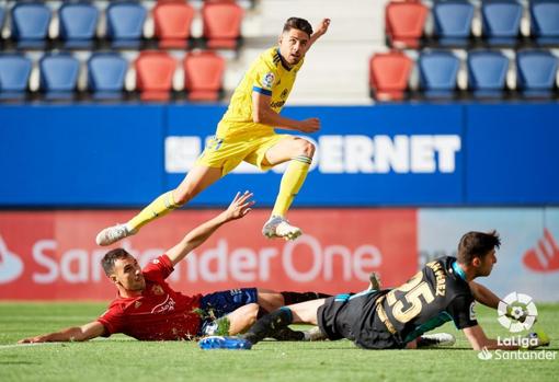 Sobrino ha sido clave en la notable temporada del Cádiz CF en Primera.