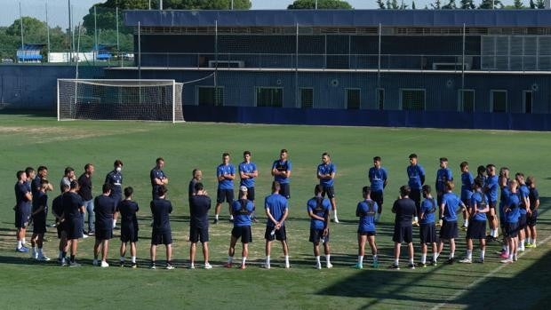 Los '30' del Cádiz CF de Cervera en pretemporada