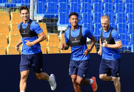 El Cádiz CF tendrá cuatro sesiones de entrenamiento esta semana.