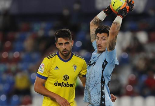 Sobrino no jugará hoy el Cádiz - Levante.