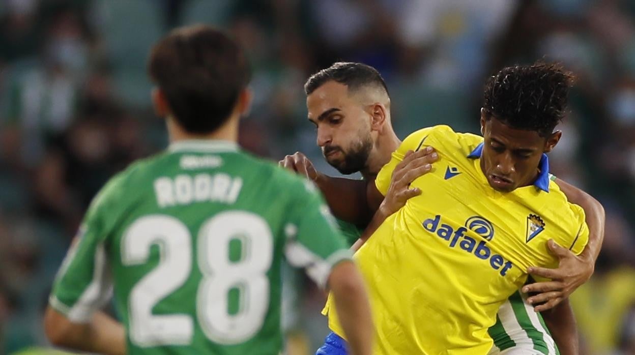 Choco Lozano en el Betis - Cádiz