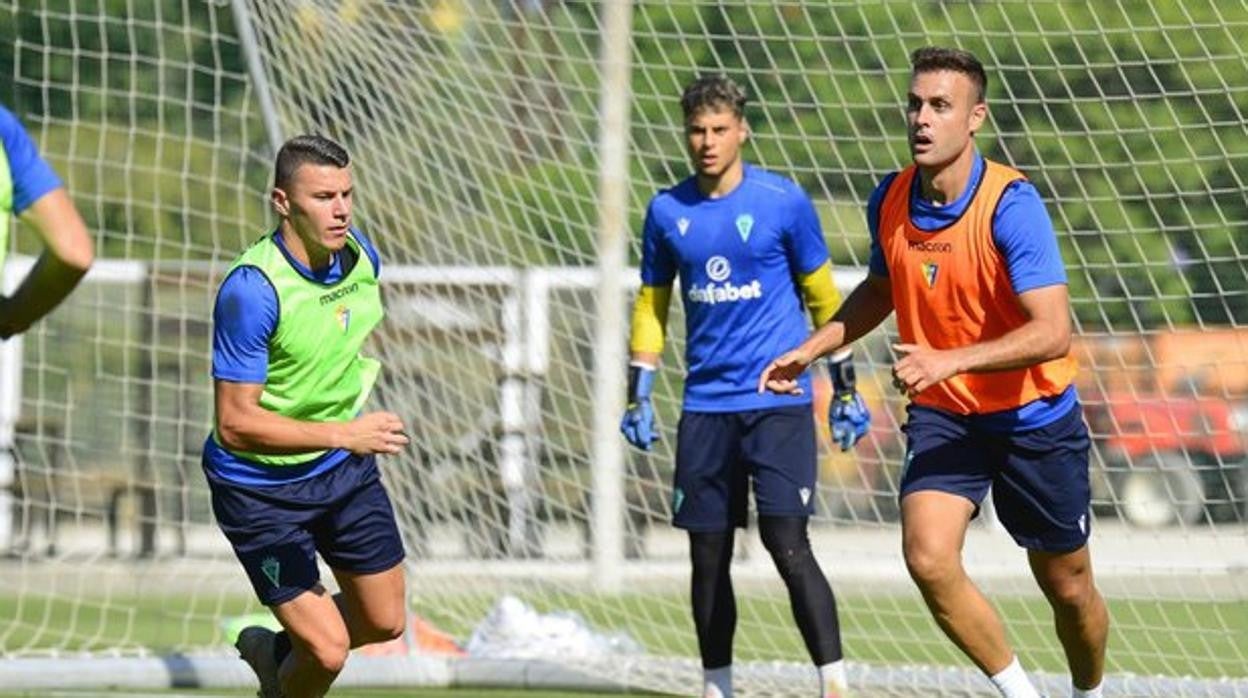 Cala durante un entrenamiento en la pretemporada.