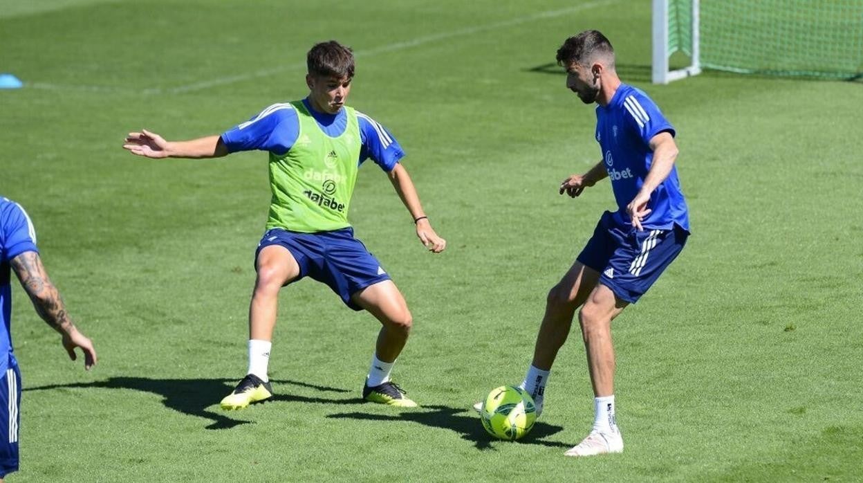 Bastida en un entrenamiento en El Rosal