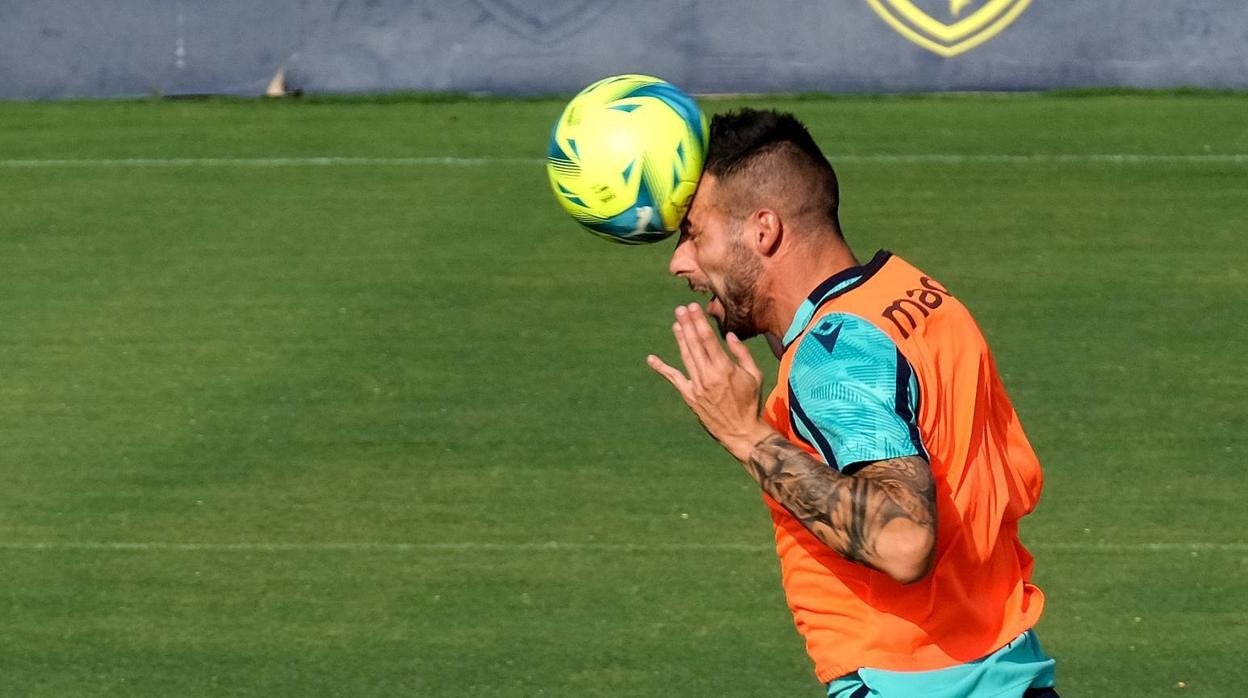 Álvaro Negredo, delantero del Cádiz CF.