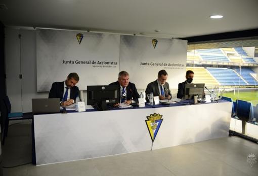 Junta General Ordinaria de Accionistas del Cádiz CF.