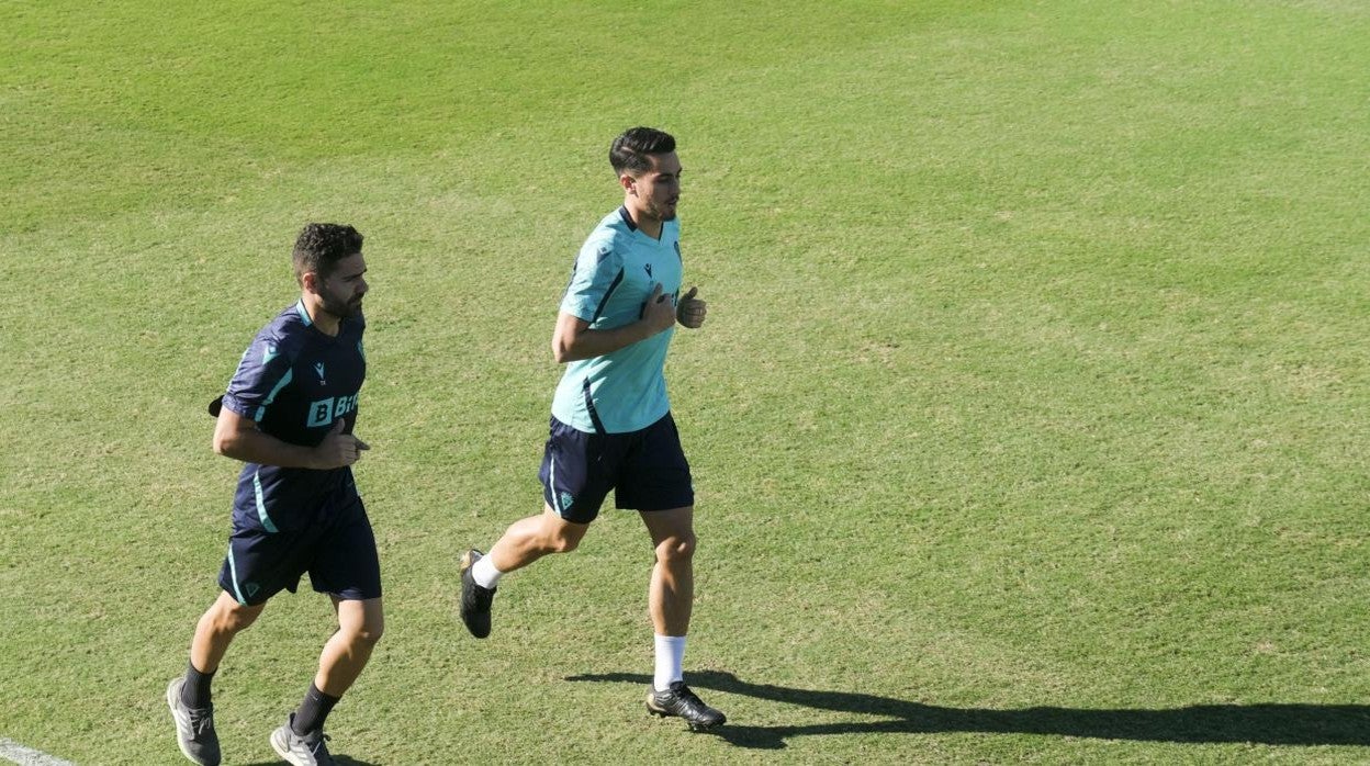 Martín Calderón entrenando en una imagen de archivo.