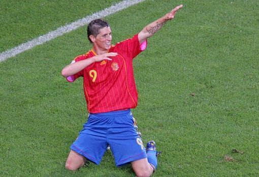 Fernando Torres es uno de los ídolos de Rubén Sobrino.