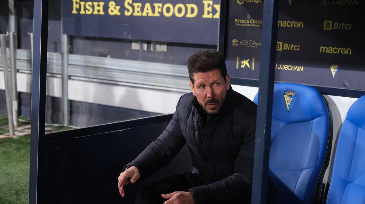 Simeone cree que son «coincidencias» sus goleadas al Cádiz