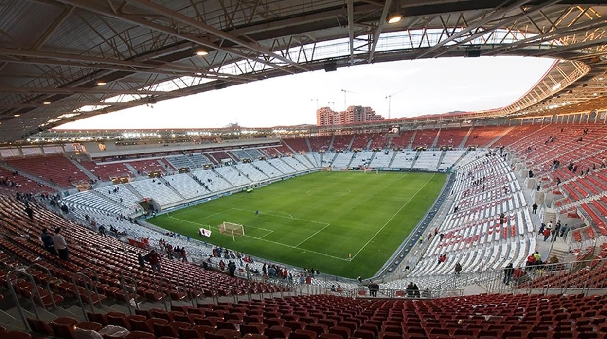 Imagen del estadio Nueva Condomina de Murcia.