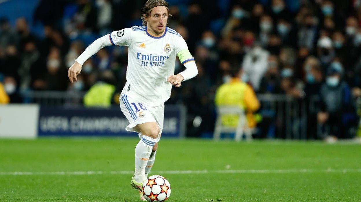 Luka Modric, centrocampista del Real Madrid.